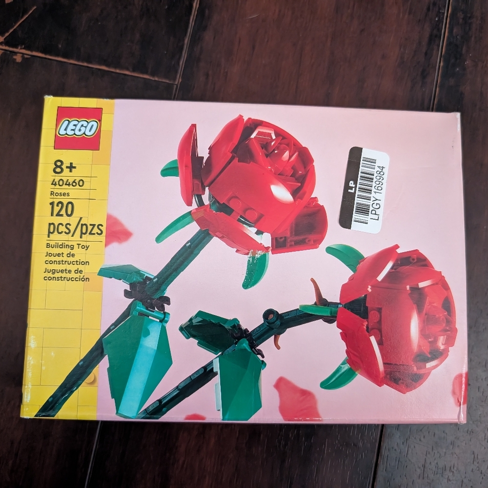 Lego Roses Botanical Collection Building Set (NEW)
